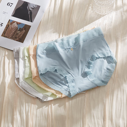 Women’s Ultra-Thin Ice Silk High-Stretch Second-Skin Panties