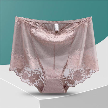 Women's Crochet Lace Boxer Briefs – High-rise,breathable & gently