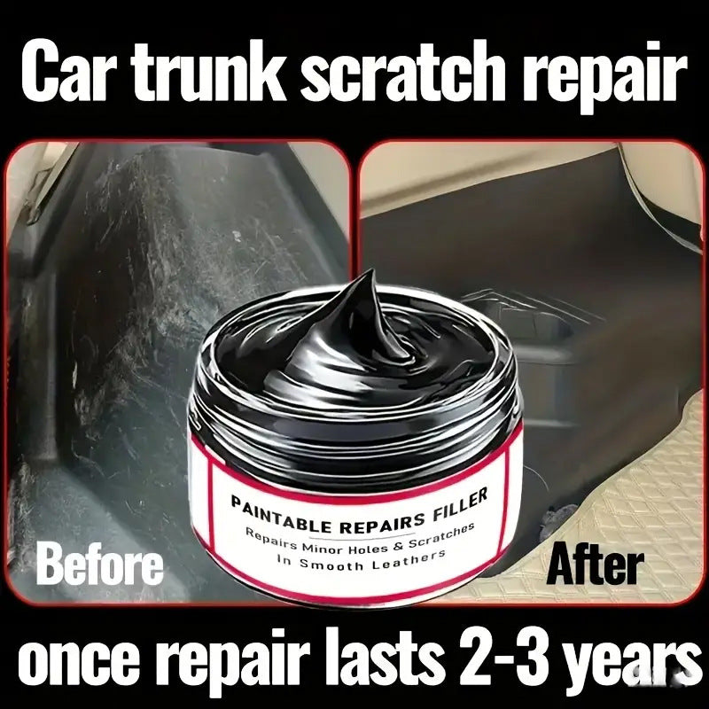 Car Interior Plastic Restorer & Polish – Black Trim Restoration, Shine & Protective Wax
