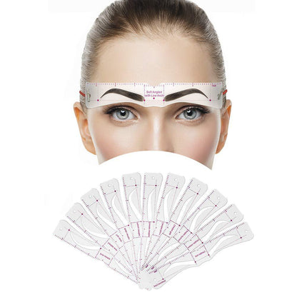 Eyebrow Stencil Kit (12 Pack)