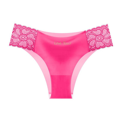 Ultra-Thin Seamless Ice Silk Triangle Panties for Women