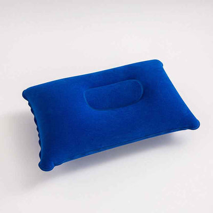 Foldable Press-to-Inflate Travel Back Pillow