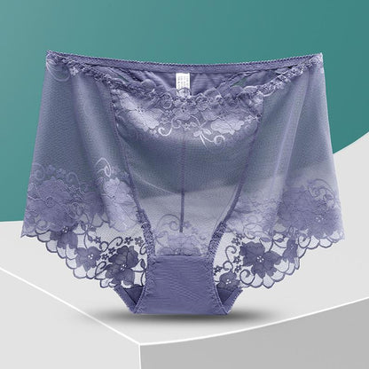Women's Crochet Lace Boxer Briefs – High-rise,breathable & gently