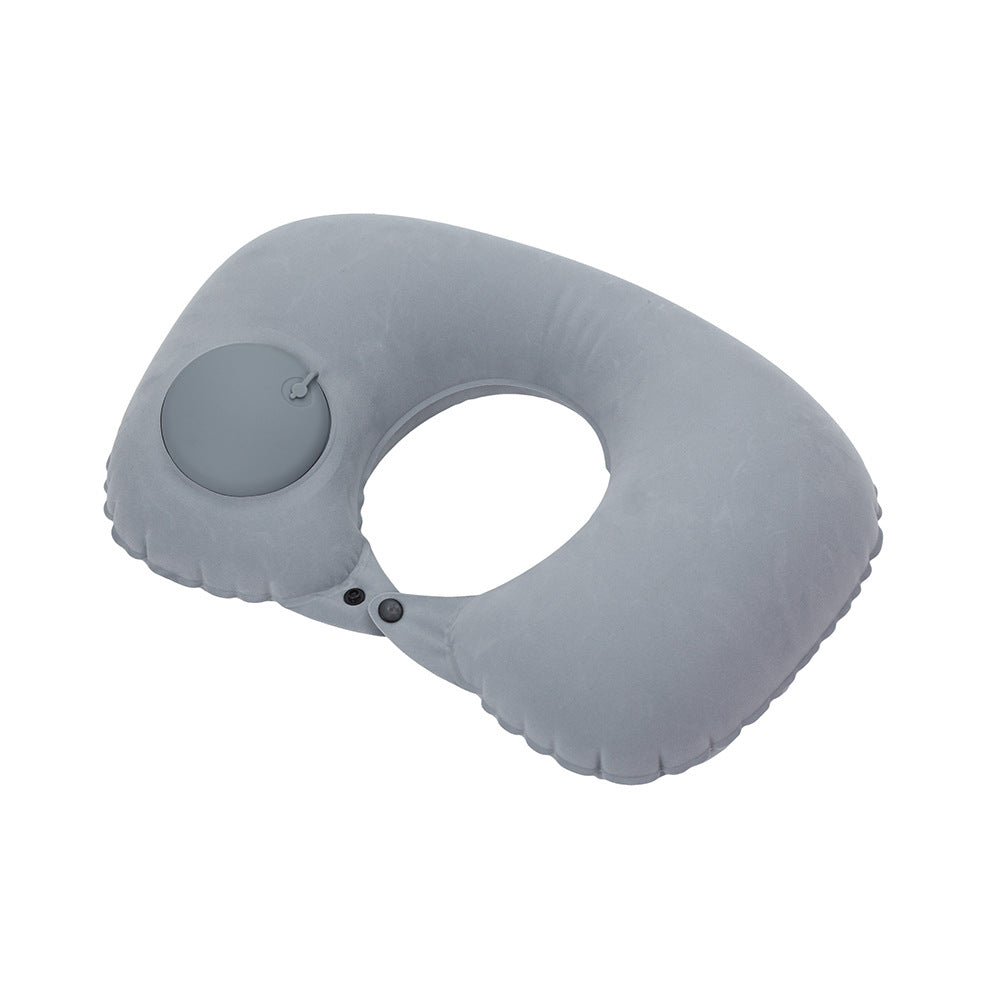 Press Type Inflatable U-shaped Pillow