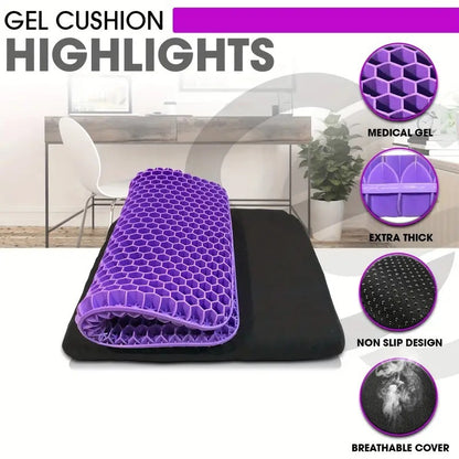 Pressure Relief Gel Cushion for Cars and Seats