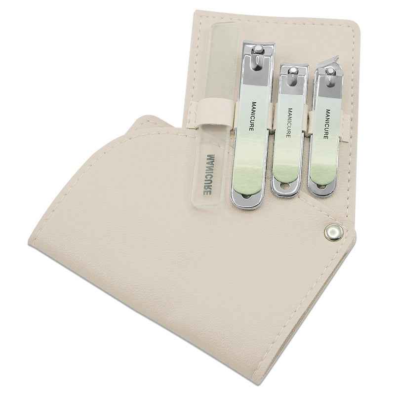 Portable 4-Piece Nail Clipper Set