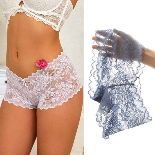💖 Premium Lace Panties｜Elegant Style & All-Day Comfort
