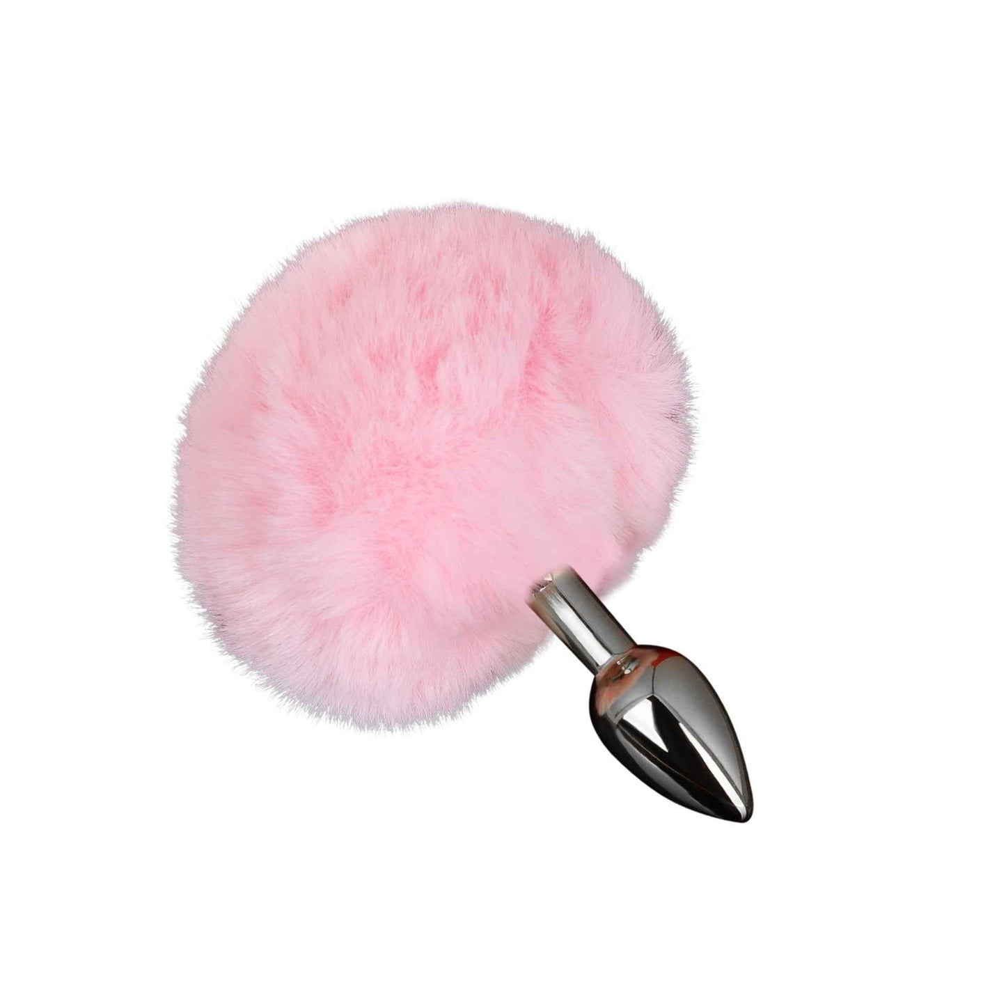 Plush tail silicone ornament