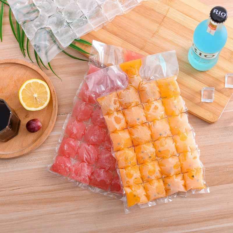 Disposable DIY Ice Cube Bag for Home Use ❄️