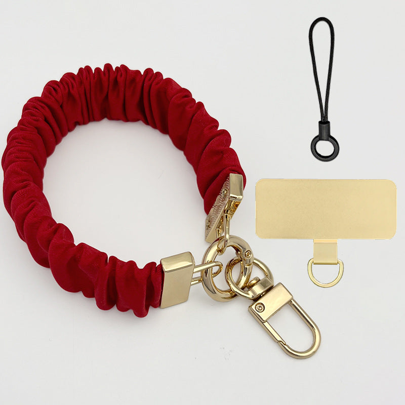 Elastic&high-quality phone lanyard、phone strap，Non-fading metal buckle