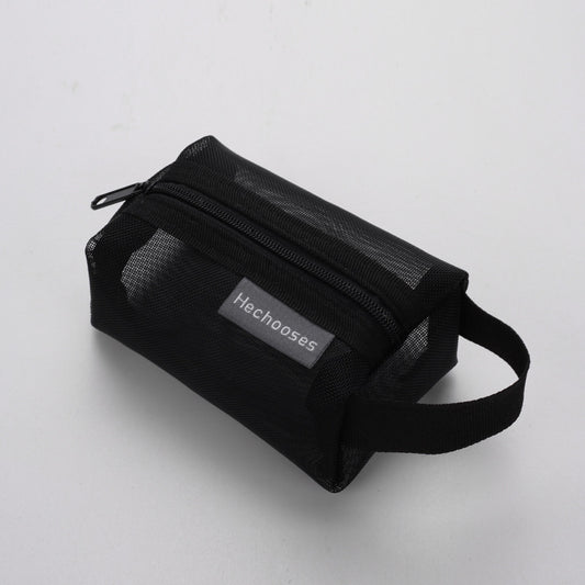 Nylon square mesh transparent storage bag