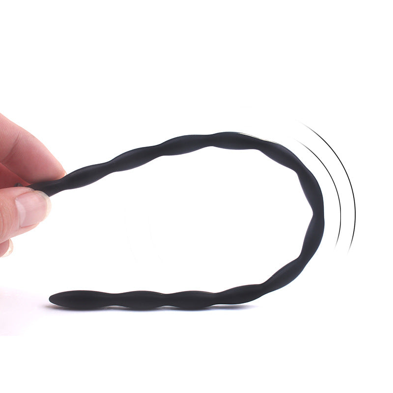 Threaded silicone dilator rod