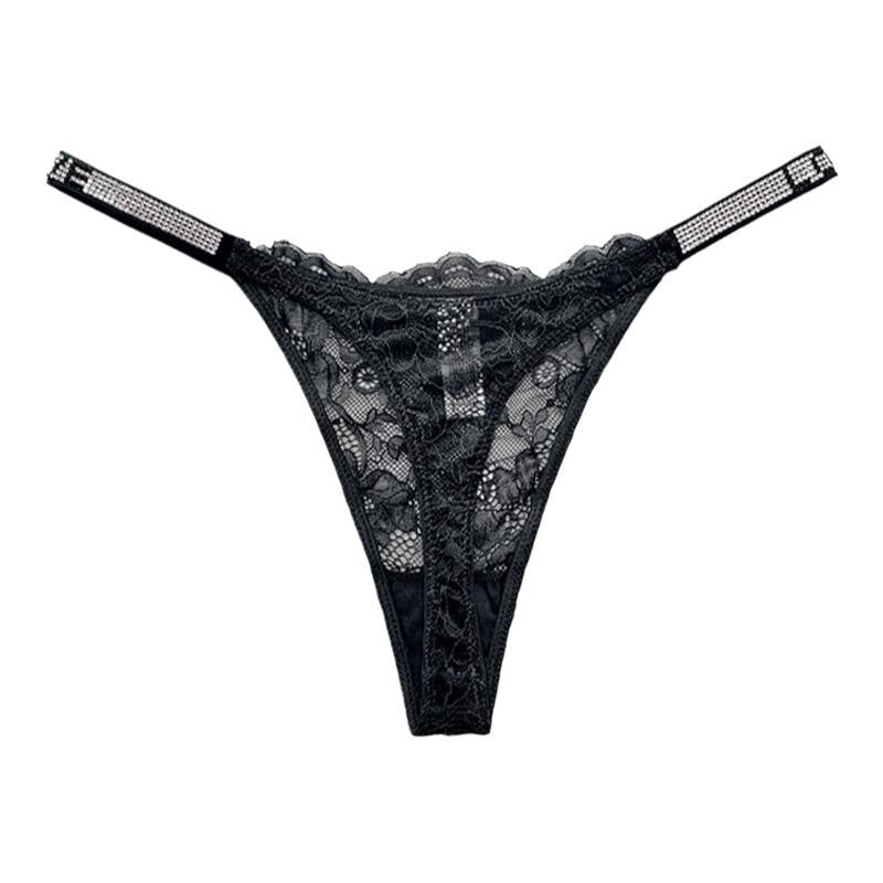 Lace Rhinestone Briefs