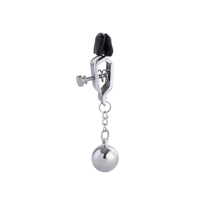 Unisex Metal Gravity Ball Pendant Clips