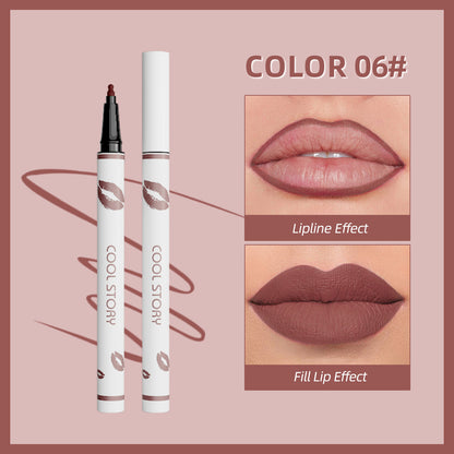 Multi-functional Matte Non-Transfer Long-Lasting Lip Color Pen