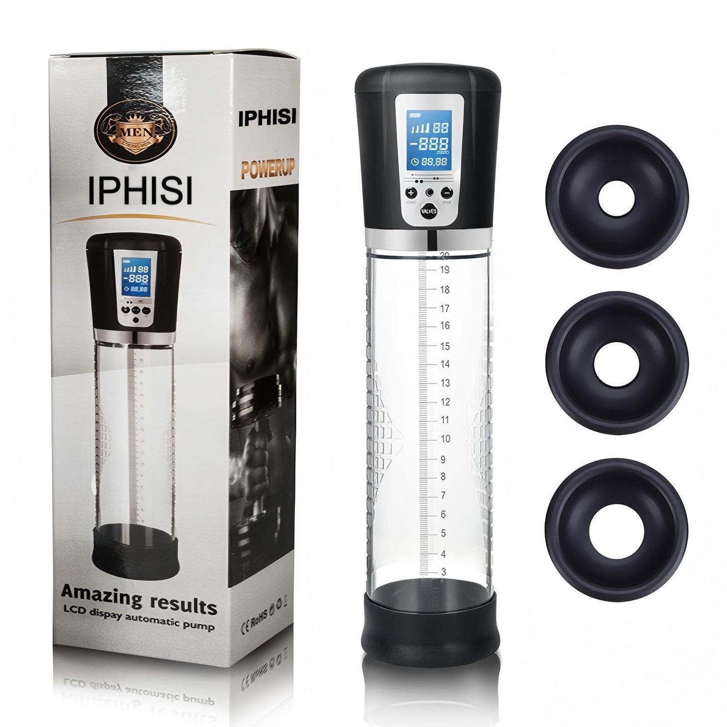 High Quality——LCD Electric Stretching Training Tool – Vacuum Suction，make yours bigger