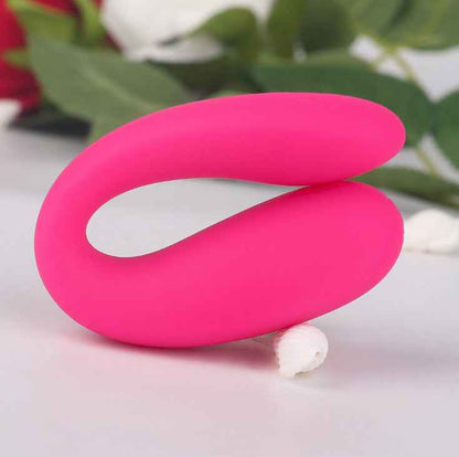 U-shaped silicone ornaments for deep relaxation，Button cell