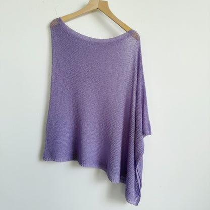 High Quality——Women’s Loose Knit Poncho – Lightweight Sun Protection Cover-Up
