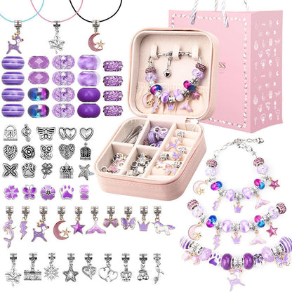 Jewelry Bracelet DIY Making Kit with Jewelry Carrying Box