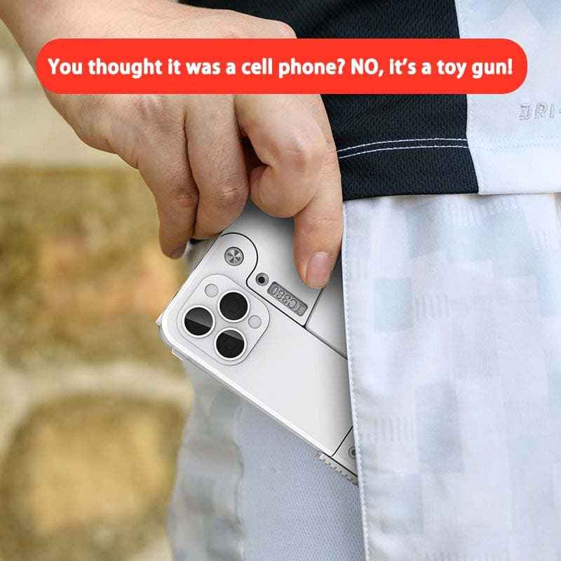 📱🔫 Foldable Phone Toy Gun – Big Fun In Pocket Size!