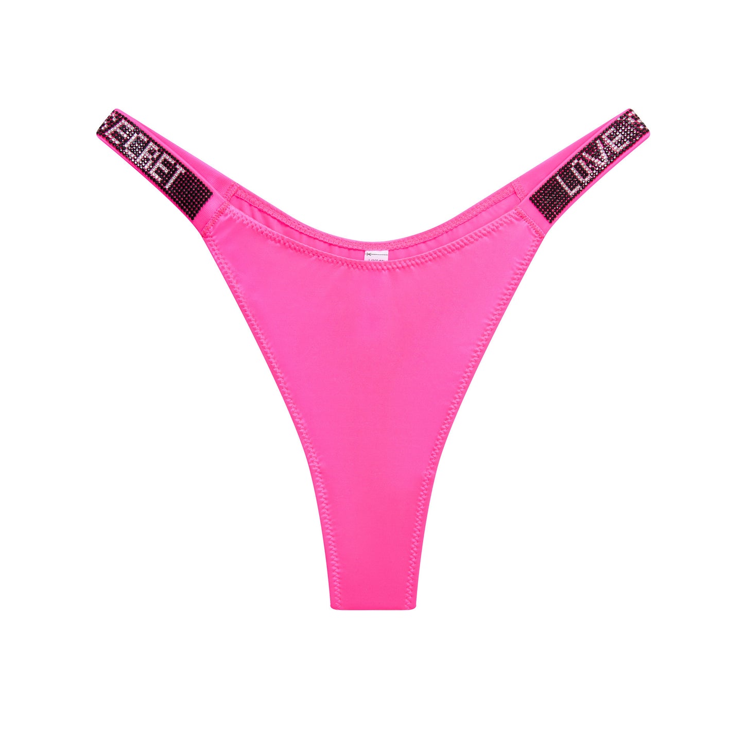 Popular Fashion Rhinestone Low-Rise Triangle Panty for Women