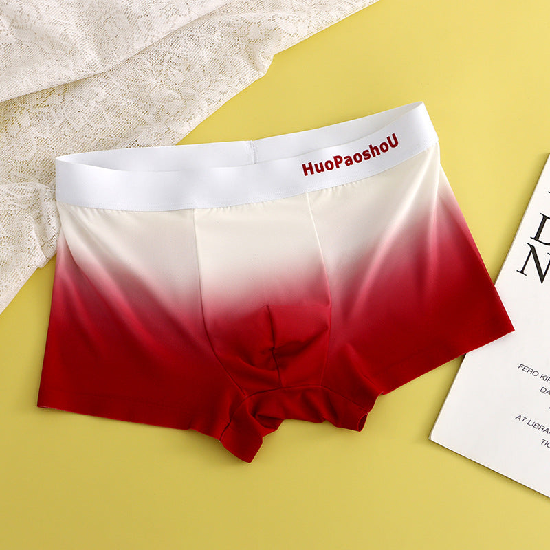 Men's Soft & Stylish Gradient Ombre Boxer Briefs