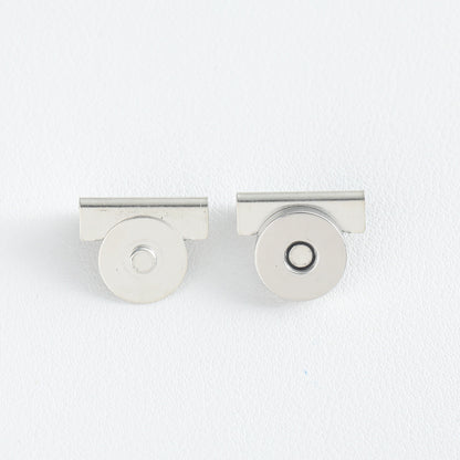 Metal Magnetic Snap Button, Bag Clamp Closure Buckle—Magnetic Fastener for Bags, Clothes & Luggage, No-Sew Removable Connector