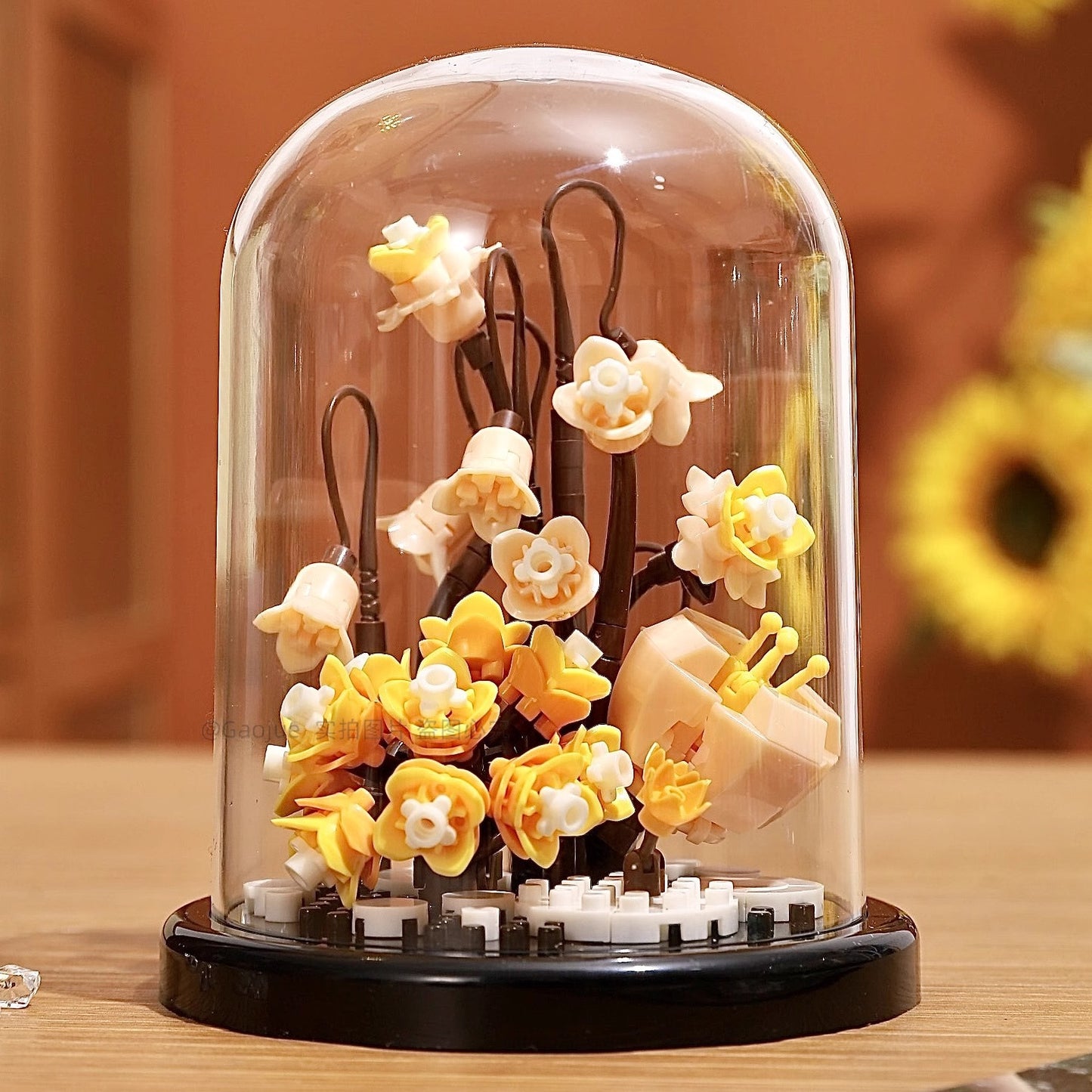 DIY Flower Building Blocks Set