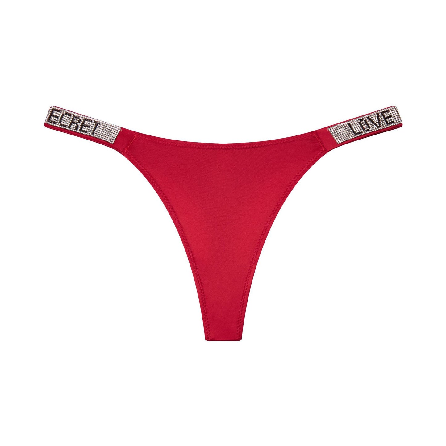 Popular Fashion Rhinestone Low-Rise Triangle Panty for Women