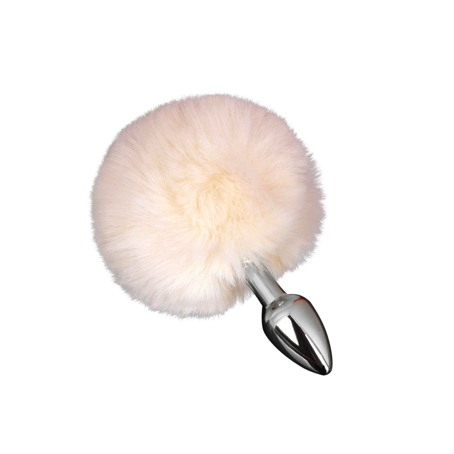 Plush tail silicone ornament