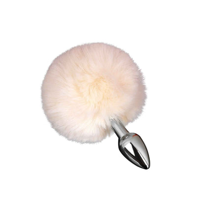Plush tail silicone ornament