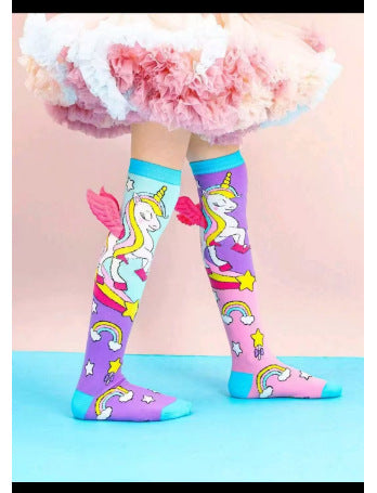 3D Fun Knee-High Socks For Children