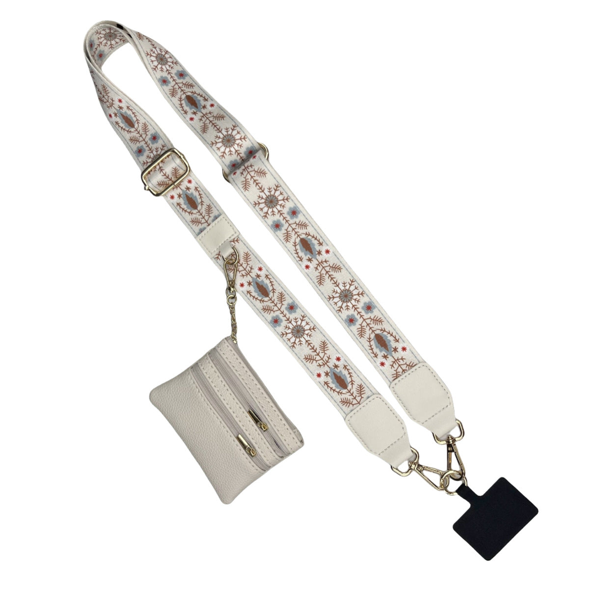 Phone Strap with Zippered Pouch🎉