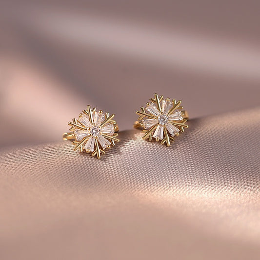 Snowflake Earrings-Niche Design