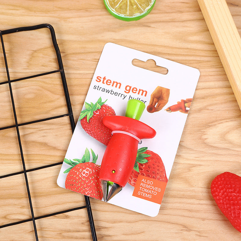Kitchen Fruit Corer — Removes Strawberry Stems & Pineapple Eyes