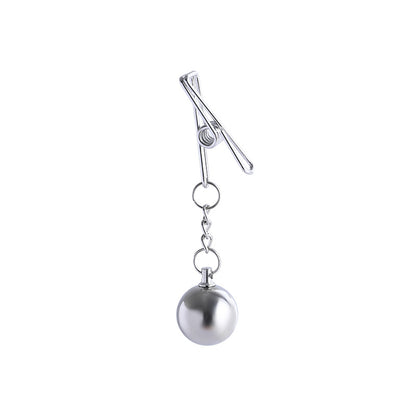 Unisex Metal Gravity Ball Pendant Clips