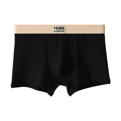 Men’s Cotton Jacquard Boxer Briefs