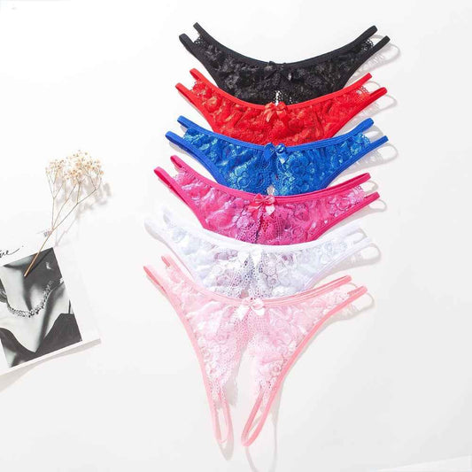 Women's lace thong for couples