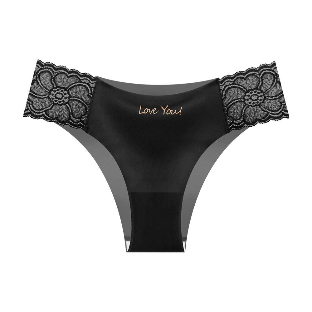 Ultra-Thin Seamless Ice Silk Triangle Panties for Women