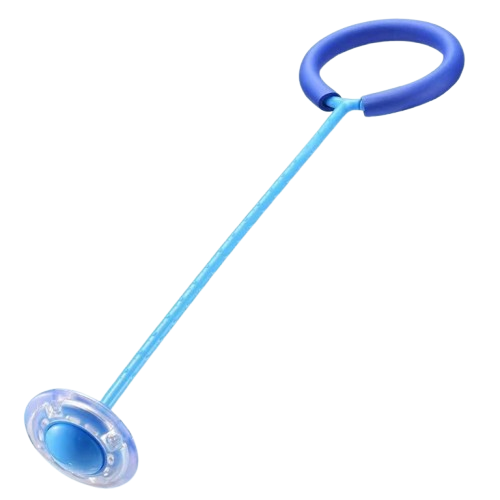 Kids’ LED Flashing One-Leg Hop Ring