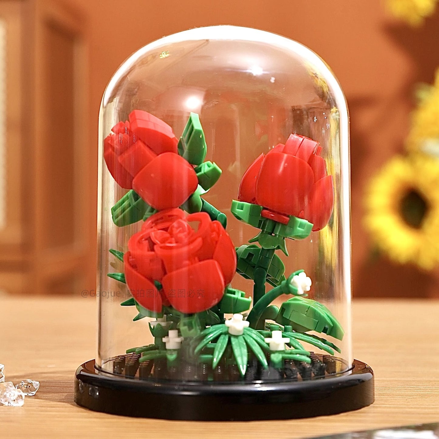 DIY Flower Building Blocks Set