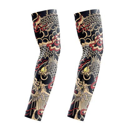 Ultra-Thin Sun Protection Tattoo Sleeves For Cool Guy