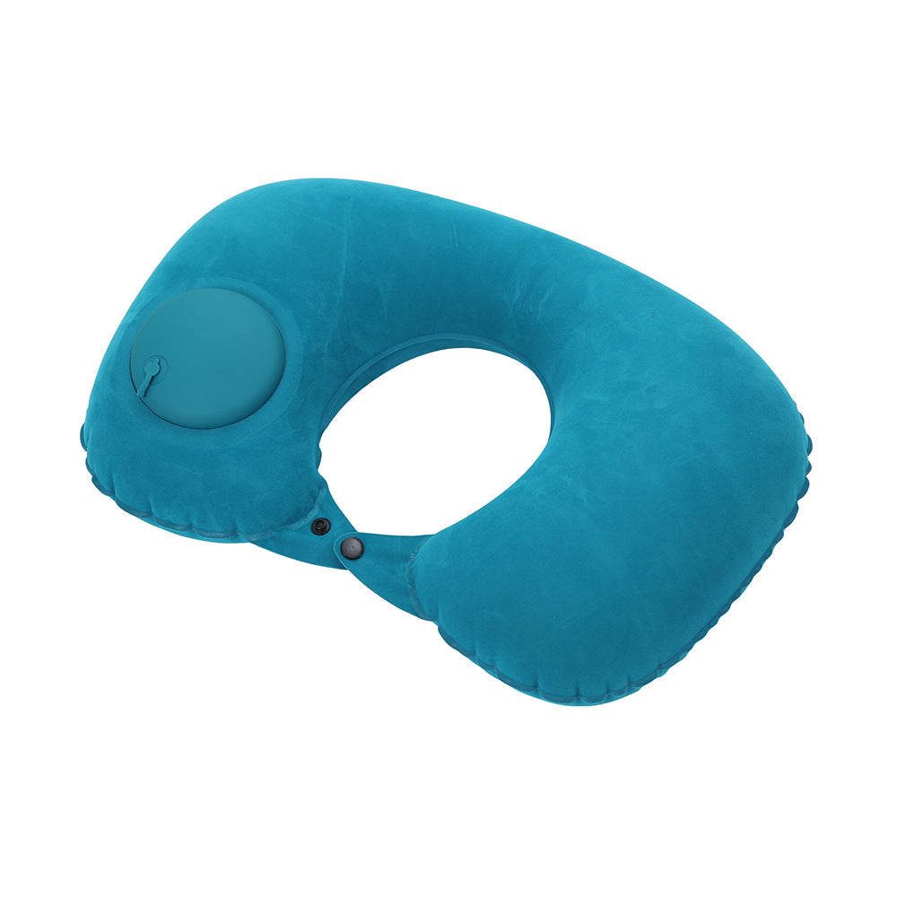 Press Type Inflatable U-shaped Pillow