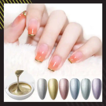 💅✨Mirror Metallic Nail Gel