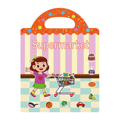 Early Learning Focus Development Sticker Book for Kids