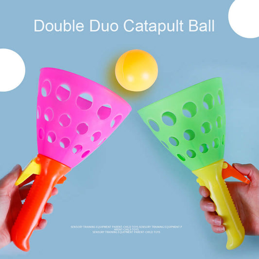 Double Duo Catapult Ball: Interactive Parent-Child Fun Toy