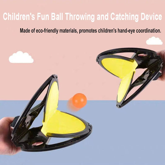 Parent-Child Interactive Fun Exercise Ball Throwing and Catching Device for Kids