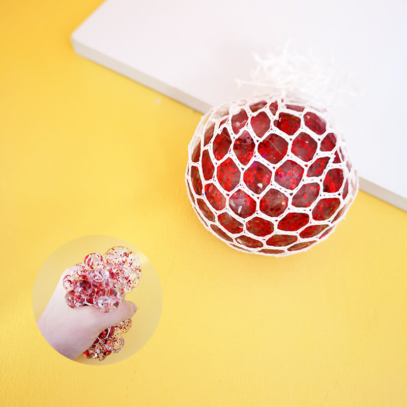 Stress Relief Squishy Crystal Ball Toy