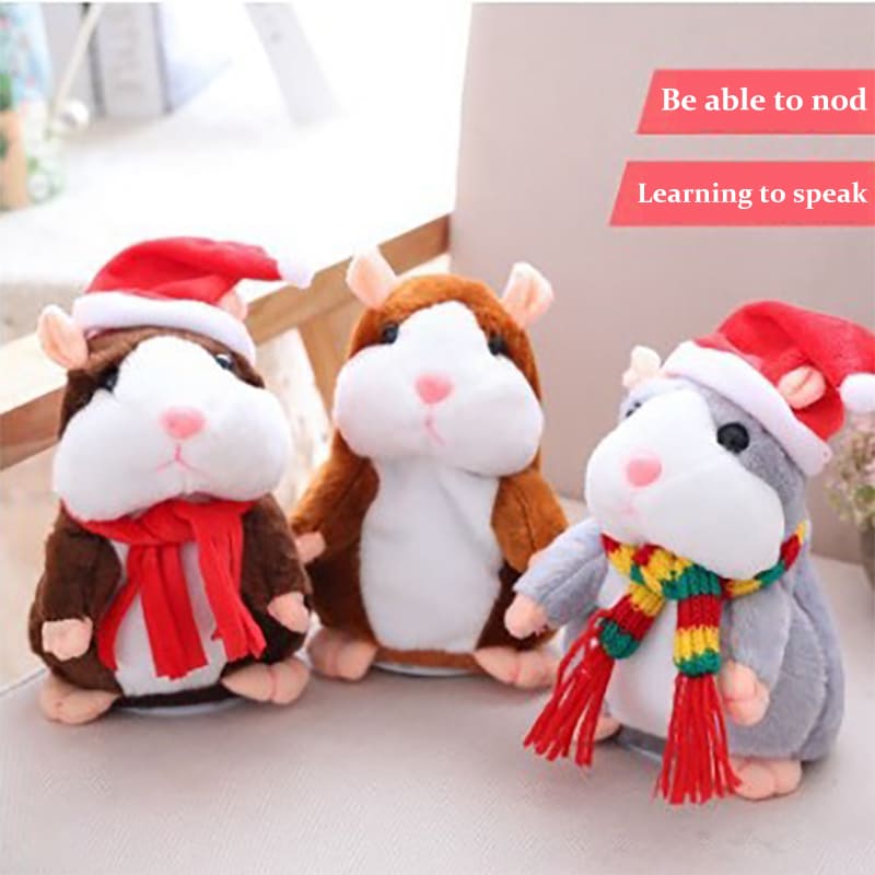 Smart Electric Talking Hamster Toy with Repeat Function