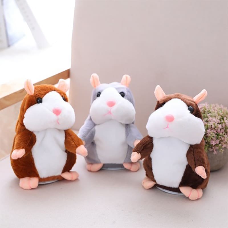 Smart Electric Talking Hamster Toy with Repeat Function